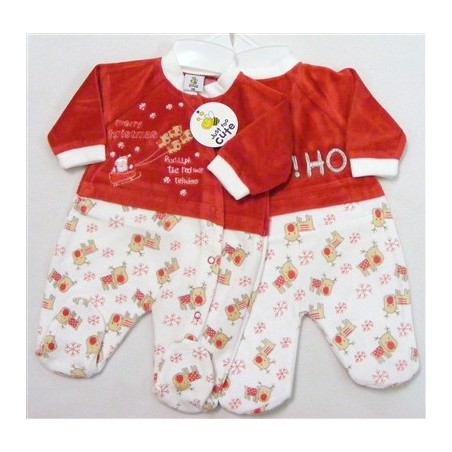 Pyjama de Noël pour bébé - Modèle et taille au choix