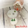 Boucles d'oreilles de Noël