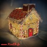 Maisonnette "Pain d'épices" lumineuse