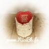 Lumignon photophore "Coeur XoXo"