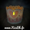 Lumignon photophore "Coeurs"