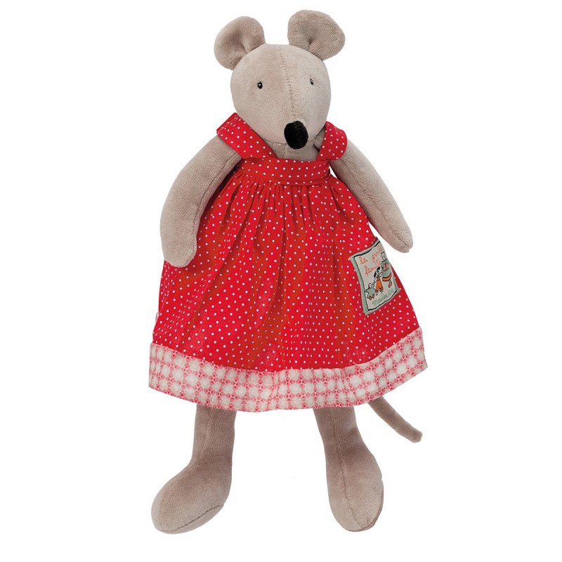 Peluche Nini la souris La grande famille Moulin Roty