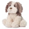 Peluche chien assis bicolore - Taille au choix - Anna Club Plush