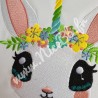 Motif de broderie "Lapicorn" 18 x 18,3 cm