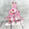 Peluchette vache - Bawi Le petit nouveau - 20cm