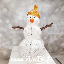 Bonhomme de neige lumineux...