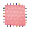Doudou étiquettes carré plat Little love note (plusieurs modèles au choix) - Taggies