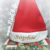Chapeau Bonnet de Noël personnalisé brodé
