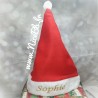 Chapeau Bonnet de Noël personnalisé brodé