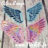"Shoe Wings" (ailes pour chaussures) - ailes d'ange ou chauve-souris/dragon