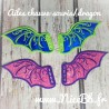 "Shoe Wings" (ailes pour chaussures) - ailes d'ange ou chauve-souris/dragon