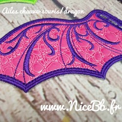 "Shoe Wings" (ailes pour chaussures) - ailes d'ange ou chauve-souris/dragon