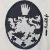 Motif de broderie "Blason Cullen" 66 x 89 mm