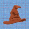 Motif de broderie "Chapeau Magique" 65 x 55 mm