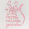 Motif de broderie "Le temps et les chats" 73,4x97,9mm