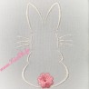 Motif de broderie "Lapinou" 50x75mm