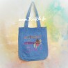 Sac en jean "Le chocolat fait rétrécir les jeans !" 34x35x5cm