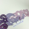 Marque-page "Étoiles" en broderie