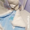 Peluche à bisous 13cm avec Doudou - Doudou & Cie