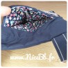 Sac/Pochette "Evantails Sashiko"