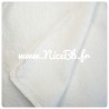 Drap de bain blanc 90x150cm personnalisé