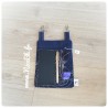 Sac/Pochette "Vague Sashiko"