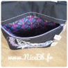 Sac/Pochette "Papillon de nuit"