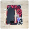 Pochette à maquillage "Roses rouges"