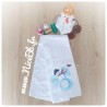 Serviette éponge brodée (50x100cm) - Plusieurs modèles au choix