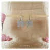 Boucles d'oreilles fantaisies "Petits nœuds" - Couleur au choix Boucles d'oreilles fantaisies "Petits nœuds" - Couleur au choix