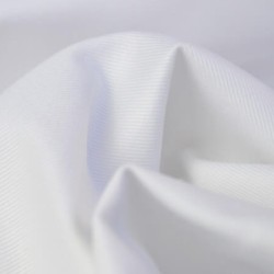 Sergé 100% coton - Blanc - OkeoTex