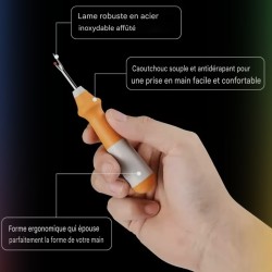 Découd vite ergonomique