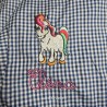 Service de broderie sur tablier d'écolier