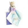 Peluche à bisous 13cm avec Doudou - Doudou & Cie