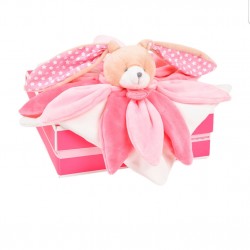 Doudou collector Lapin Rose...