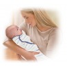 Couverture d'emmaillotage en coton (modèle au choix) "Swaddle Me"