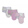 Lot de 3 couvertures "Swaddle Me" en coton (rose)