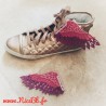 "Shoe Wings" (ailes pour chaussures) - version oiseau/aigle