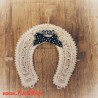 Magnet fer à cheval porte bonheur personnalisable (2 tailles au choix)