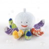 Peluche Octopus bleu et ses 4 paires de chaussettes antidérapantes Peluche Octopus bleu et ses 4 paires de chaussettes antidérapantes
