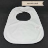 Bavoir personnalisé (broderie prénom) - Couleur au choix