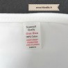 Bavoir personnalisé (broderie prénom) - Couleur au choix