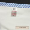 Bavoir personnalisé (broderie prénom) - Couleur au choix