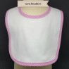 Bavoir personnalisé (broderie prénom) - Couleur au choix