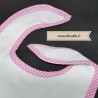 Bavoir personnalisé (broderie prénom) - Couleur au choix