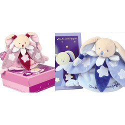 Doudou lapin collector -...