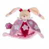 Doudou lapin collector - collection "chouette ça brille" - Doudou et Cie